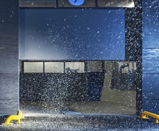 Панорамные ворота AluTherm в Ахтырске