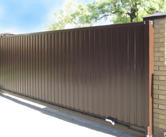 Ворота из профнастила в Ахтырске