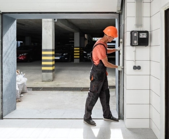 Замер ворот в Ахтырске